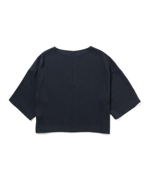 BEAMS LIGHTS Women's(ビームスライツ ウィメンズ)の「BEAMS LIGHTS / ウォッシャブル ドロップショルダー プルオーバー(シャツ/ブラウス・レディース・オフホワイト/オリーブ/ネイビー・38/36)」の13枚目の写真