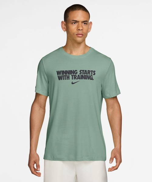 NIKE（ナイキ）の「ナイキ NIKE ナイキ DF ウィニング S/S Tシャツ（Tシャツ/カットソー・メンズ・ブラック/ホワイト/グリーン・L/S/3L/LL/M）」の3枚目の写真
