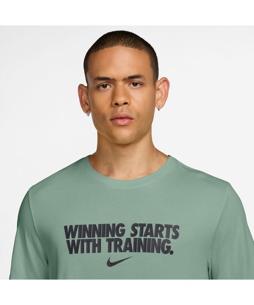NIKE（ナイキ）の「ナイキ NIKE ナイキ DF ウィニング S/S Tシャツ（Tシャツ/カットソー・メンズ・ブラック/ホワイト/グリーン・L/S/3L/LL/M）」の13枚目の写真