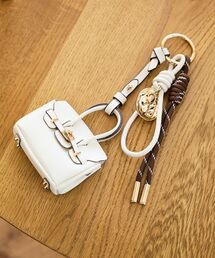 le.coeur blanc | ミニバッグキーチャーム(ショルダーバッグ)
