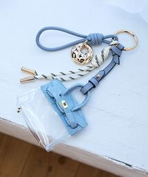 le.coeur blanc | ミニバッグキーチャーム(ショルダーバッグ)