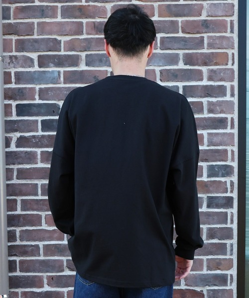 RVCA（ルーカ）の「RVCA/ルーカ 357 LT ロンT BG041154（Tシャツ/カットソー・メンズ・スミクロ/ホワイト/ブラック・M/L/S）」の10枚目の写真