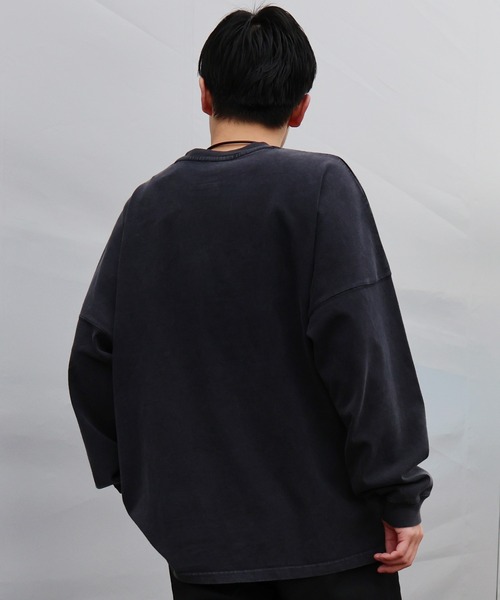 RVCA（ルーカ）の「RVCA/ルーカ 357 LT ロンT BG041154（Tシャツ/カットソー・メンズ・スミクロ/ホワイト/ブラック・M/L/S）」の8枚目の写真
