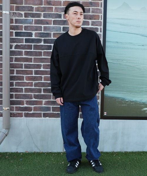 RVCA（ルーカ）の「RVCA/ルーカ 357 LT ロンT BG041154（Tシャツ/カットソー・メンズ・スミクロ/ホワイト/ブラック・M/L/S）」の20枚目の写真