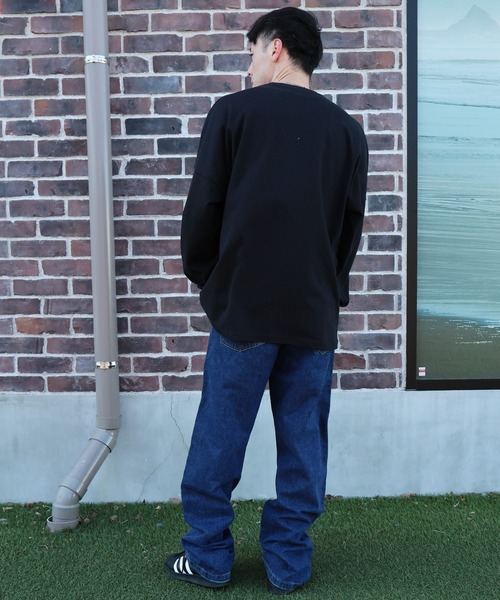 RVCA（ルーカ）の「RVCA/ルーカ 357 LT ロンT BG041154（Tシャツ/カットソー・メンズ・スミクロ/ホワイト/ブラック・M/L/S）」の21枚目の写真