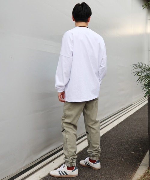 RVCA（ルーカ）の「RVCA/ルーカ 357 LT ロンT BG041154（Tシャツ/カットソー・メンズ・スミクロ/ホワイト/ブラック・M/L/S）」の13枚目の写真