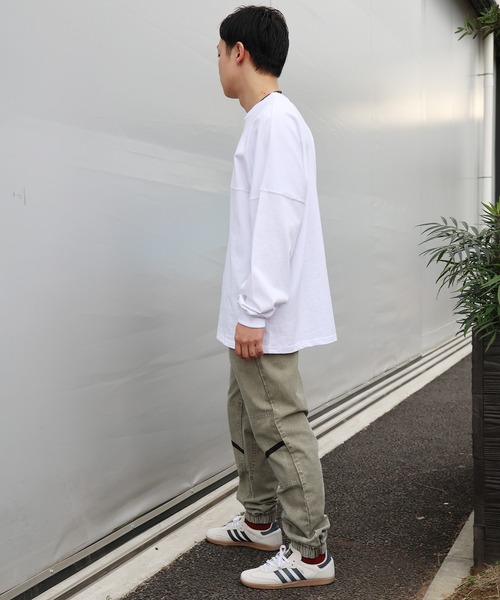 RVCA（ルーカ）の「RVCA/ルーカ 357 LT ロンT BG041154（Tシャツ/カットソー・メンズ・スミクロ/ホワイト/ブラック・M/L/S）」の14枚目の写真