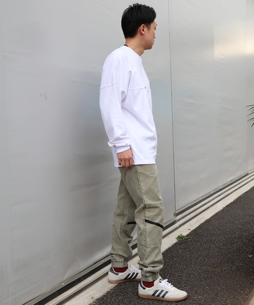 RVCA（ルーカ）の「RVCA/ルーカ 357 LT ロンT BG041154（Tシャツ/カットソー・メンズ・スミクロ/ホワイト/ブラック・M/L/S）」の15枚目の写真