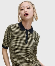 セール】emmiロゴニットポロトップス（ポロシャツ）｜emmi（エミ）の