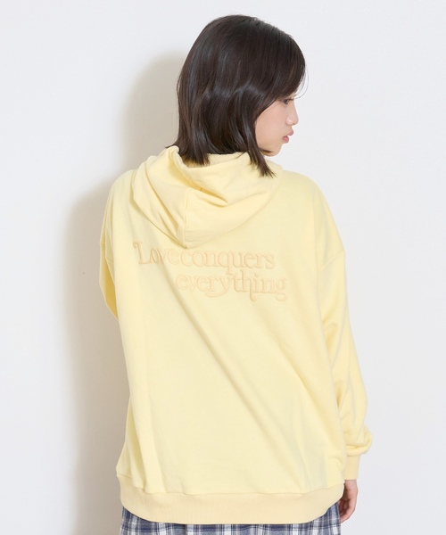 セール】【秒かわトップス】【LTXC】ロゴ発泡パーカ（パーカー