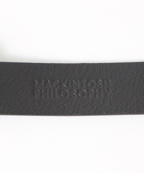 MACKINTOSH PHILOSOPHY（ﾏｯｷﾝﾄｯｼｭ ﾌｨﾛｿﾌｨｰ）の「リバーシブルバイカラーベルト（ベルト・レディース・ライトグレー/ブラック・FREE）」の9枚目の写真