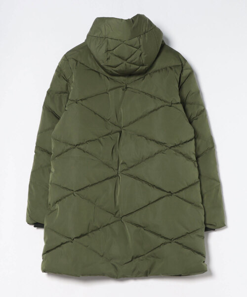 RUSTY（ラスティ）の「【RUSTY:ラスティー】レディース　中綿　ロングジャケット（ブルゾン・レディース・カーキ/カモフラージュ・MEDIUM/LARGE）」の3枚目の写真
