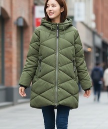 RUSTY（ラスティ）の「【RUSTY:ラスティー】レディース　中綿　ロングジャケット（ブルゾン）」