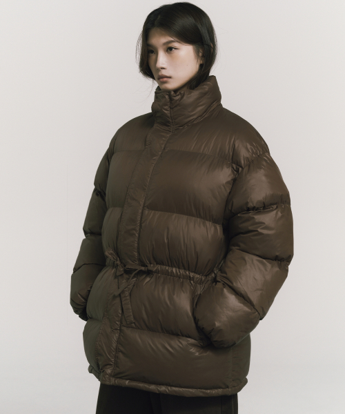 NICK&NICOLE(ニックアンドニコール)の「NICOLE WAIST MINIMAL PADDING_BROWN(ダウンジャケット/コート・レディース・その他・FREE)」の5枚目の写真