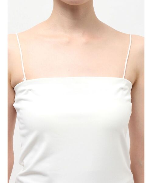 ELENDEEK(エレンディーク)の「ベアパッドキャミソール(キャミソール・レディース・オフホワイト/ブラック/ブラウン・FREE)」の12枚目の写真