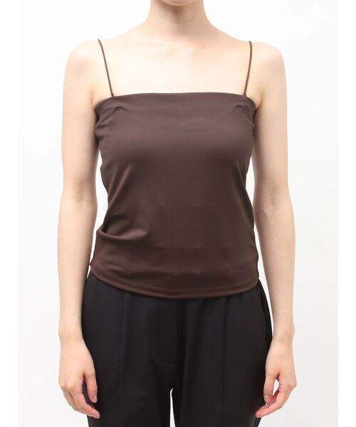 ELENDEEK(エレンディーク)の「ベアパッドキャミソール(キャミソール・レディース・オフホワイト/ブラック/ブラウン・FREE)」の17枚目の写真