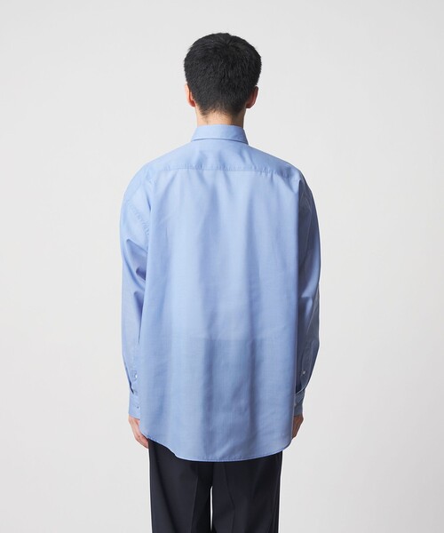 CITEN(シテン)の「<CITEN>エアリーテックスオーバーシャツ(シャツ/ブラウス・メンズ・ブラック/ライトブルー/ワインレッド・L/M/S)」の15枚目の写真