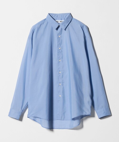 CITEN(シテン)の「<CITEN>エアリーテックスオーバーシャツ(シャツ/ブラウス・メンズ・ブラック/ライトブルー/ワインレッド・L/M/S)」の16枚目の写真