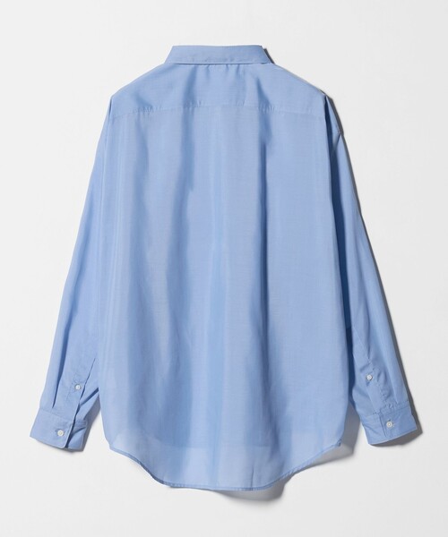 CITEN(シテン)の「<CITEN>エアリーテックスオーバーシャツ(シャツ/ブラウス・メンズ・ブラック/ライトブルー/ワインレッド・L/M/S)」の17枚目の写真