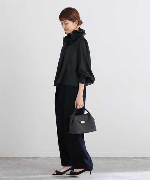 IENA（イエナ）の「《WEB限定/追加》PUNTI./プンティ MAGNOLIA HAND ハンドバッグ（ハンドバッグ・レディース・ブラック・FREE）」の10枚目の写真