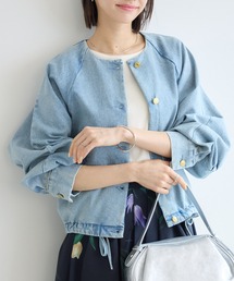 KATHARINE ROSS（キャサリンロス）の「【KATHARINE ROSS】クルーデニムジャケット（デニムジャケット）」