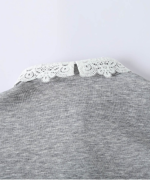 AMELY（エミリー）の「レースデザイン セットアップ（セットアップ・レディース・グレー/ブラック・L/M）」の14枚目の写真