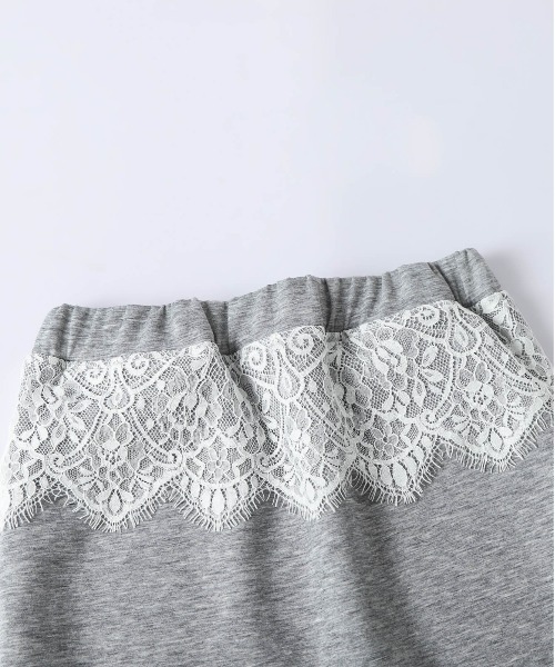 AMELY（エミリー）の「レースデザイン セットアップ（セットアップ・レディース・グレー/ブラック・L/M）」の17枚目の写真