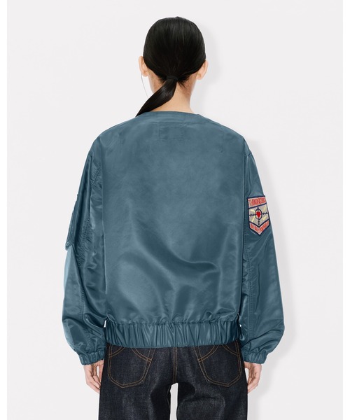 KENZO(ケンゾー)の「'KENZO Badges' ライト カラーレス ボンバー(その他アウター・レディース・グレー系その他・SMALL)」の3枚目の写真