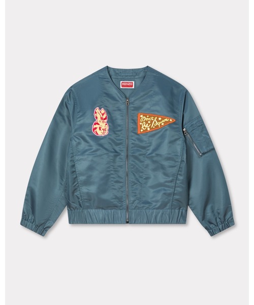 KENZO(ケンゾー)の「'KENZO Badges' ライト カラーレス ボンバー(その他アウター・レディース・グレー系その他・SMALL)」の5枚目の写真