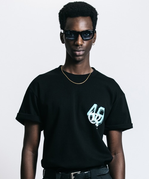 CRIMIE（クライミー）の「49CLUB CR T SHIRT（Tシャツ/カットソー・メンズ・ブラック/ホワイト・M/L/XL/XXL）」の2枚目の写真
