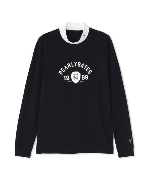 PEARLY GATES（パーリーゲイツ）の「【PEARLY GATES】８０／１　３６Ｇベアカノコ（Tシャツ/カットソー・メンズ・ホワイト/ネイビー・XX-LARGE/X-LARGE/MEDIUM/LARGE）」の16枚目の写真