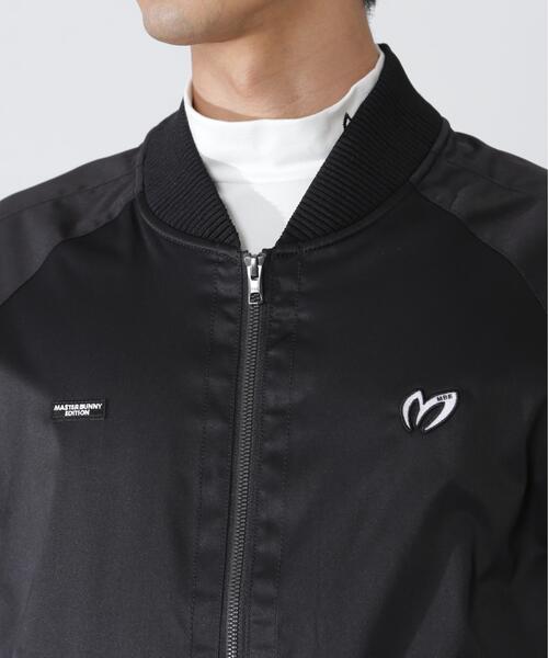 MASTER BUNNY EDITION(マスターバニーエディション)の「【MASTER BUNNY EDITION】ダントツ撥水(ブルゾン・メンズ・ブラック/ホワイト・MEDIUM/LARGE/X-LARGE)」の16枚目の写真