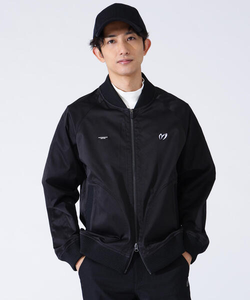 MASTER BUNNY EDITION(マスターバニーエディション)の「【MASTER BUNNY EDITION】ダントツ撥水(ブルゾン・メンズ・ブラック/ホワイト・MEDIUM/LARGE/X-LARGE)」の1枚目の写真