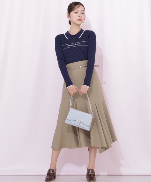 JILL by JILL STUART(ジルバイジルスチュアート)の「イレギュラーヘムマーメイドスカート(スカート・レディース・ベージュ/ブラック/グレー系その他・MEDIUM/SMALL)」の3枚目の写真