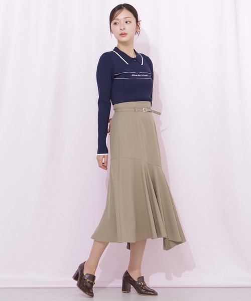 JILL by JILL STUART(ジルバイジルスチュアート)の「イレギュラーヘムマーメイドスカート(スカート・レディース・ベージュ/ブラック/グレー系その他・MEDIUM/SMALL)」の7枚目の写真