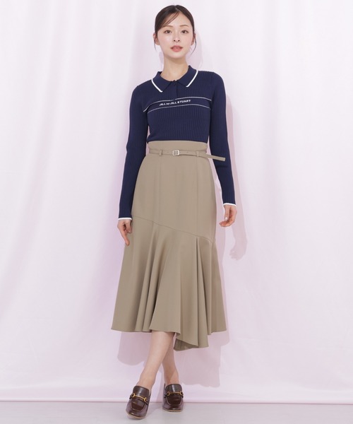 JILL by JILL STUART(ジルバイジルスチュアート)の「イレギュラーヘムマーメイドスカート(スカート・レディース・ベージュ/ブラック/グレー系その他・MEDIUM/SMALL)」の6枚目の写真