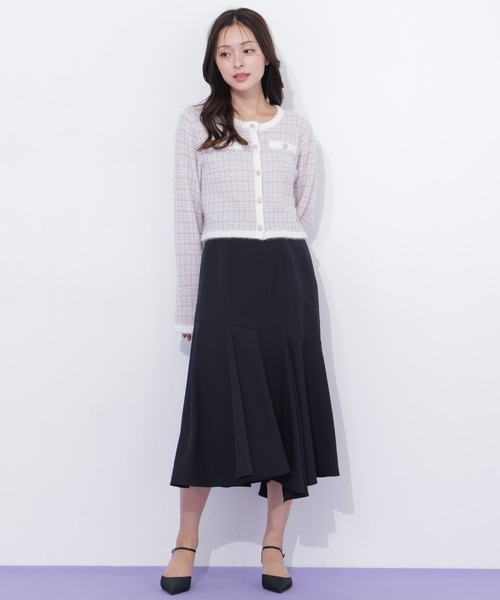 JILL by JILL STUART(ジルバイジルスチュアート)の「イレギュラーヘムマーメイドスカート(スカート・レディース・ベージュ/ブラック/グレー系その他・MEDIUM/SMALL)」の22枚目の写真