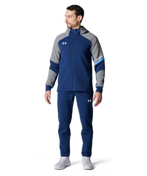 UNDER ARMOUR(アンダーアーマー)の「UAニット フルジップ ジャケット(トレーニング/メンズ)(ジャージ・メンズ・ネイビー・M/L/S/XL/2XL)」の3枚目の写真
