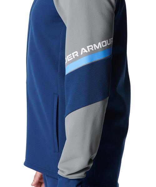 UNDER ARMOUR(アンダーアーマー)の「UAニット フルジップ ジャケット(トレーニング/メンズ)(ジャージ・メンズ・ネイビー・M/L/S/XL/2XL)」の5枚目の写真