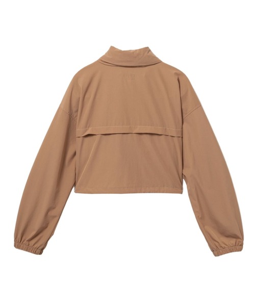 A BATHING APE(アベイシングエイプ)の「CROP TRACK JACKET(ミリタリージャケット・レディース・ベージュ・X-SMALL/SMALL)」の2枚目の写真