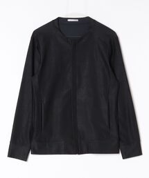 HIGH STREET（ハイストリート）の「HIGH STREET∴4WAY Wall Grid JQノーカラーZIPブルゾン（ブルゾン）」