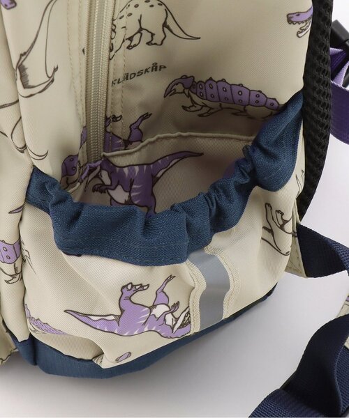 kladskap（クレードスコープ）の「恐竜総柄リュック（バックパック/リュック・キッズ・サックスブルー/ライトグレー・M/S/SS）」の10枚目の写真