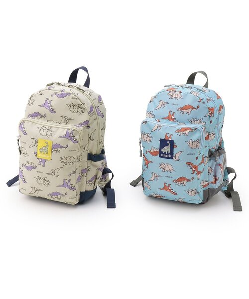 kladskap（クレードスコープ）の「恐竜総柄リュック（バックパック/リュック・キッズ・サックスブルー/ライトグレー・M/S/SS）」の12枚目の写真