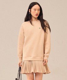 LACOSTE（ラコステ）の「プリーツスカート切り替えスウェットドレス（ワンピース）」