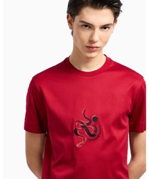 EMPORIO ARMANI｜エンポリオ アルマーニのTシャツ/カットソー（レッド