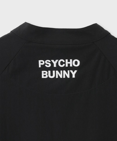 Psycho Bunny（サイコバニー）の「[GOLF]パイピングライン ナイロンショルダージップラグランTシャツ（Tシャツ/カットソー・メンズ・ベージュ/ネイビー/ブラック・MEDIUM/XX-LARGE/X-LARGE/LARGE）」の11枚目の写真