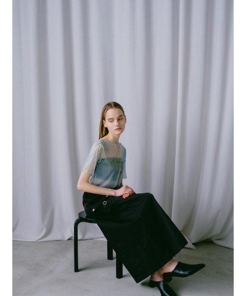 sahara（サハラ）の「【PRE ORDER】Half Sleeve Sheer Top（Tシャツ/カットソー・レディース・その他4/その他6/その他1/その他2/その他3/その他5・FREE）」の17枚目の写真