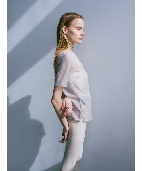 sahara（サハラ）の「【PRE ORDER】Half Sleeve Sheer Top（Tシャツ/カットソー・レディース・その他4/その他6/その他1/その他2/その他3/その他5・FREE）」の8枚目の写真