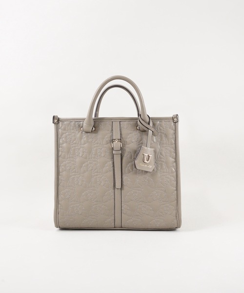 U(ユー)の「Poodmou【プードム】/ジュリアングルトートバッグ/Mサイズ(トートバッグ・レディース・アイボリー/ベージュ系その他・FREE)」の4枚目の写真