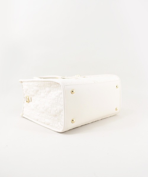 U(ユー)の「Poodmou【プードム】/ジュリアングルトートバッグ/Mサイズ(トートバッグ・レディース・アイボリー/ベージュ系その他・FREE)」の14枚目の写真